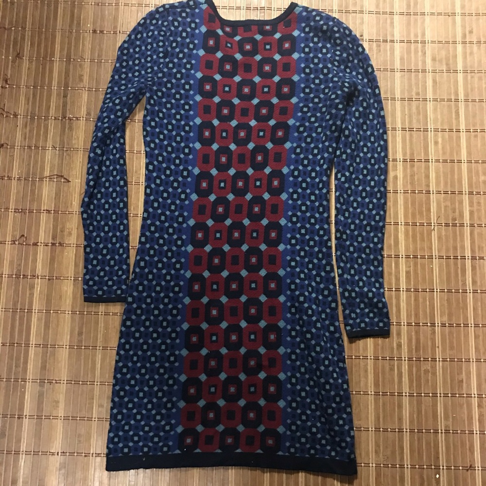 Geometric Sweater Dress size xs